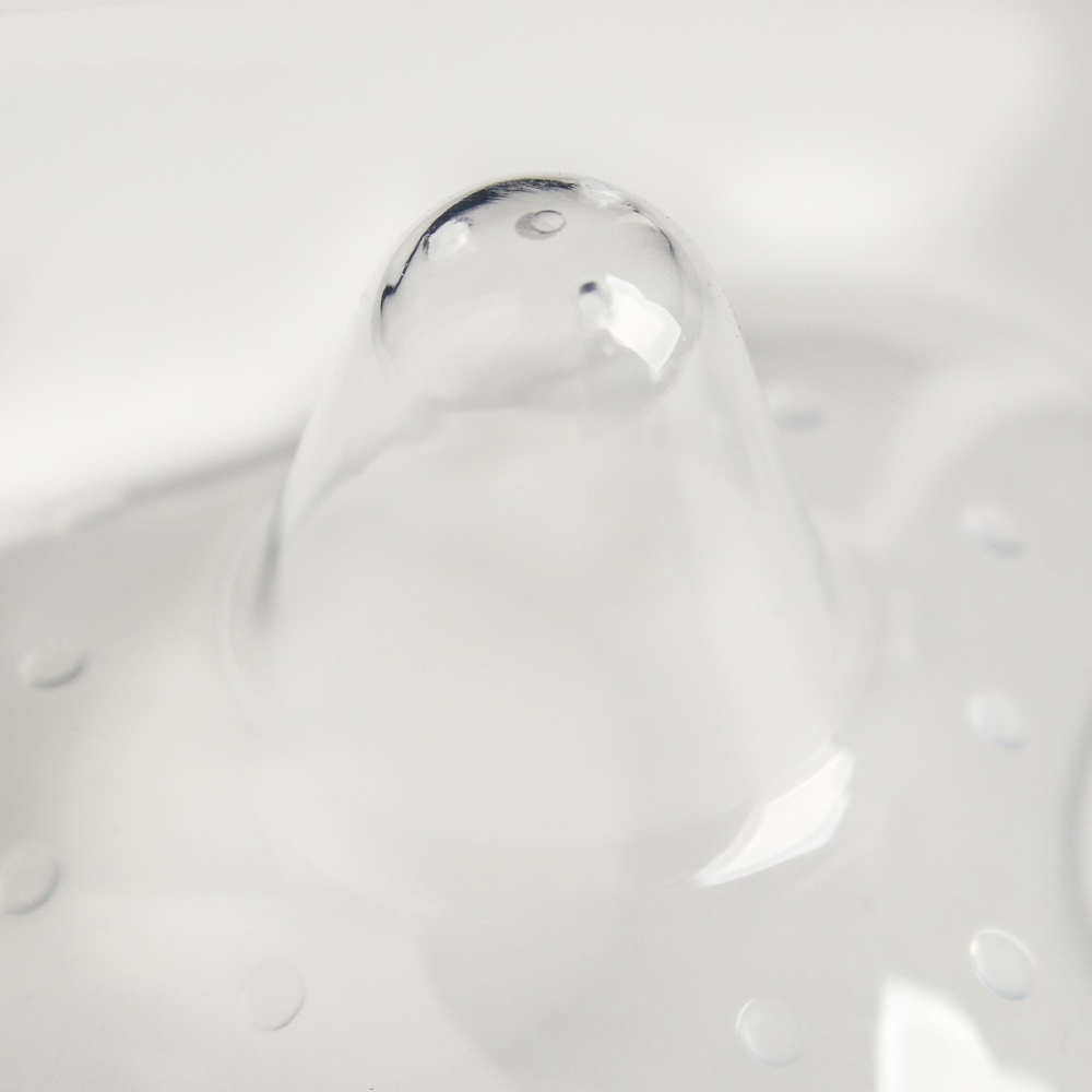 Накладки на грудь силиконовые, набор 2 шт, в футляре 4482588