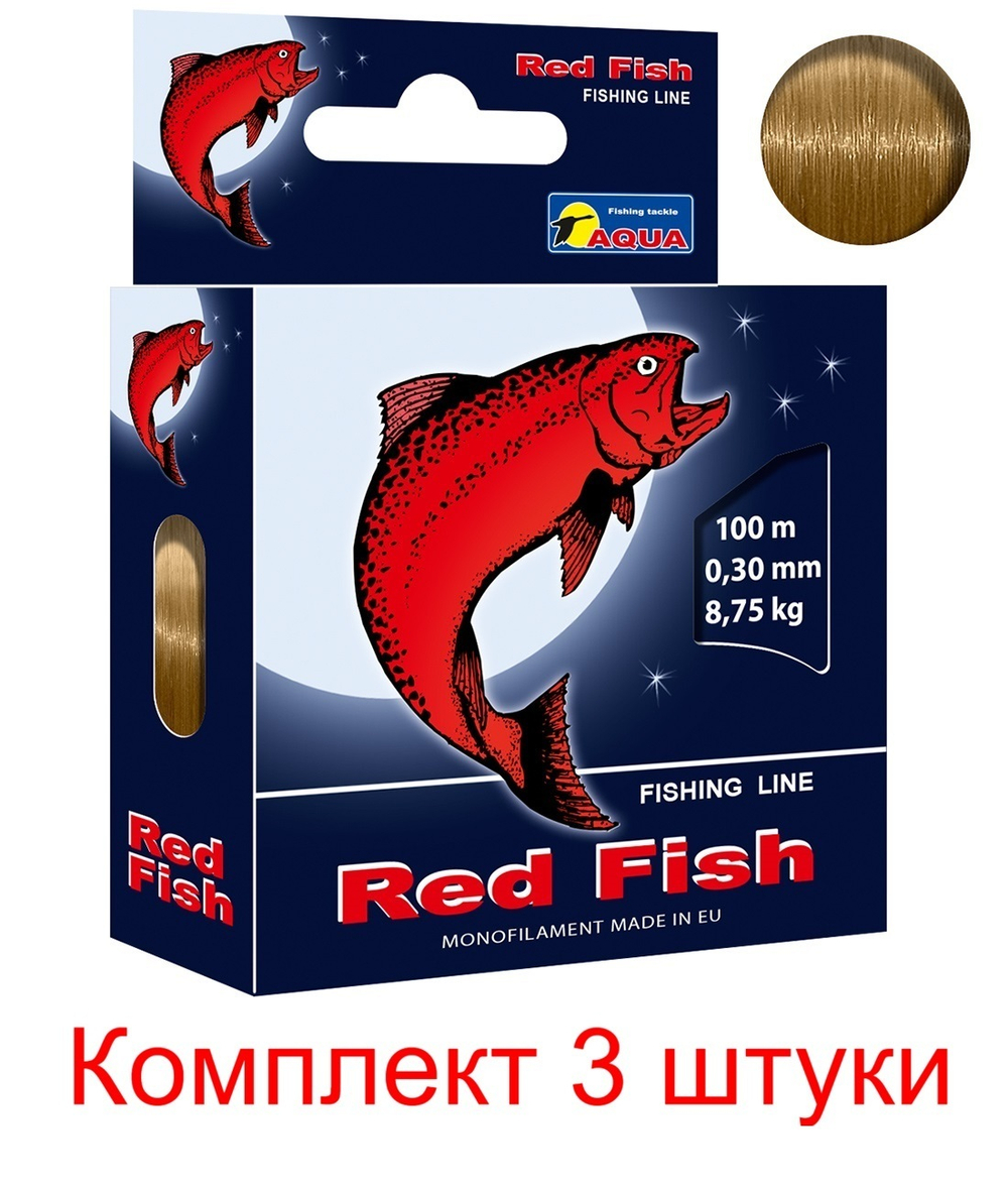 Полиэстровая леска рыболовная Red Fish 100m 0,35 мм 1 шт