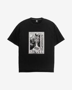 Футболка оверсайз Werewolf черная