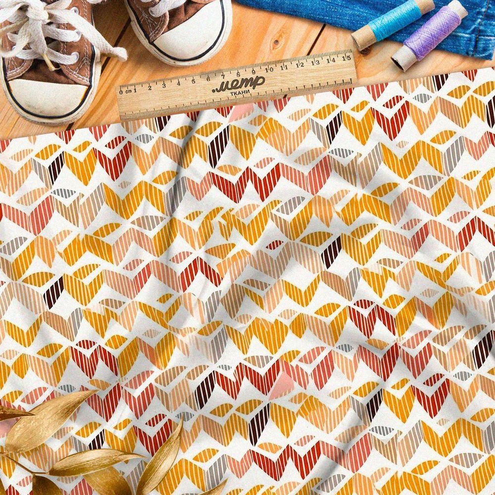 Ткань премиум мембрана танцующий калейдоскоп