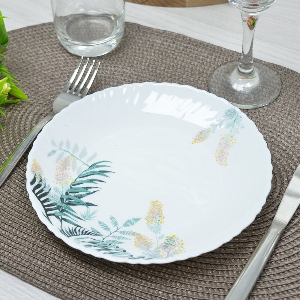 Тарелка плоская 19см Oasis, стеклокерамика