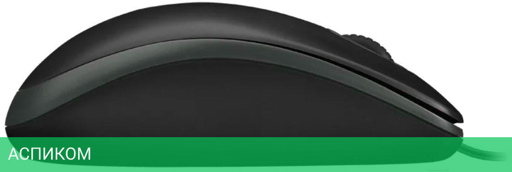 Мышь Logitech B100 черный (910-006605)