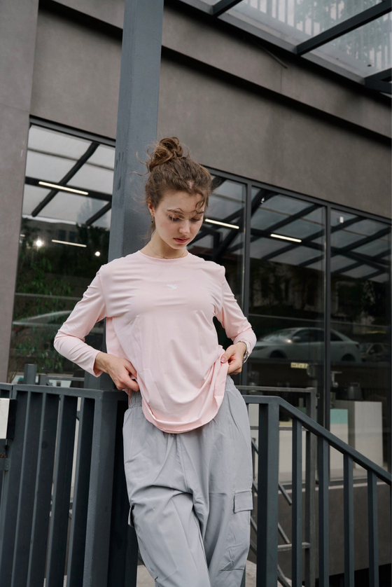 ЛОНГСЛИВ IRIS (пудровый)