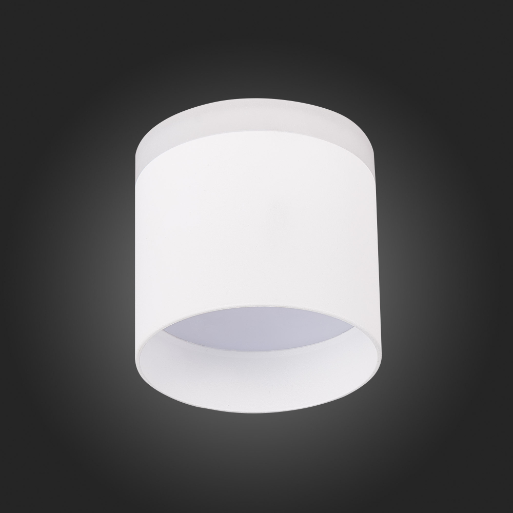 ST102.542.09 Светильник потолочный Белый LED 1*9W 4000K 702Lm Ra&gt;80 120° IP20 D79xH75 170-240V Накладные светильники
