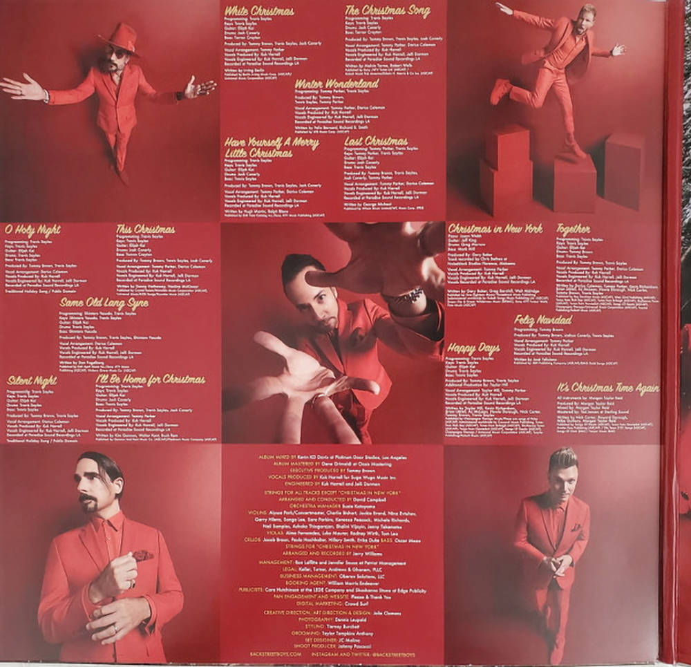Backstreet Boys / A Very Backstreet Christmas (Coloured Vinyl)(LP)