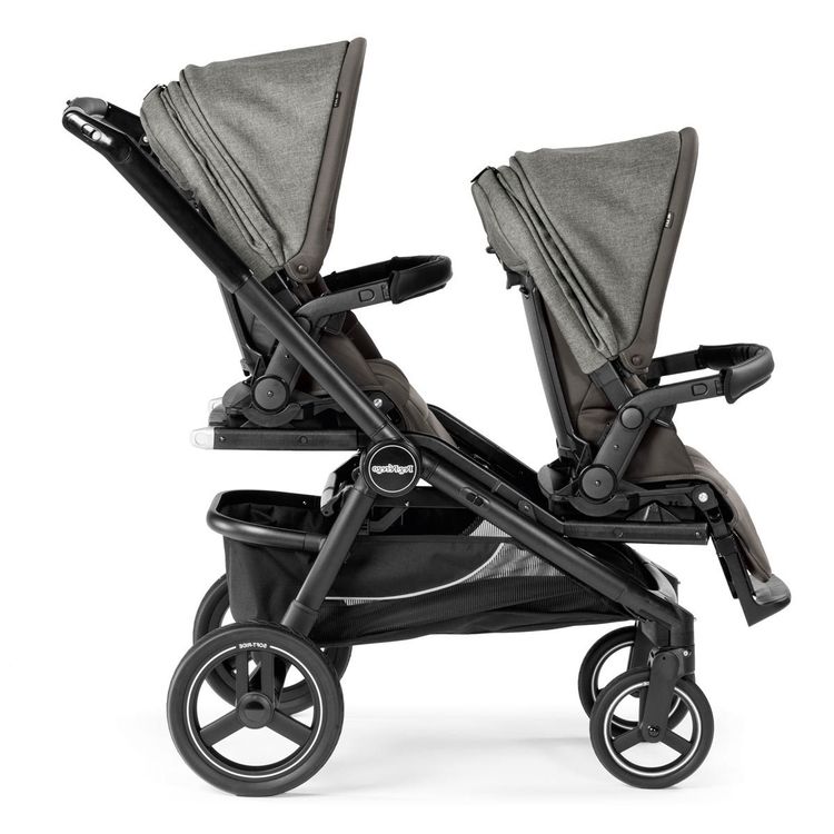 Коляска для двойни Peg Perego Team с двумя прогулочными блоками