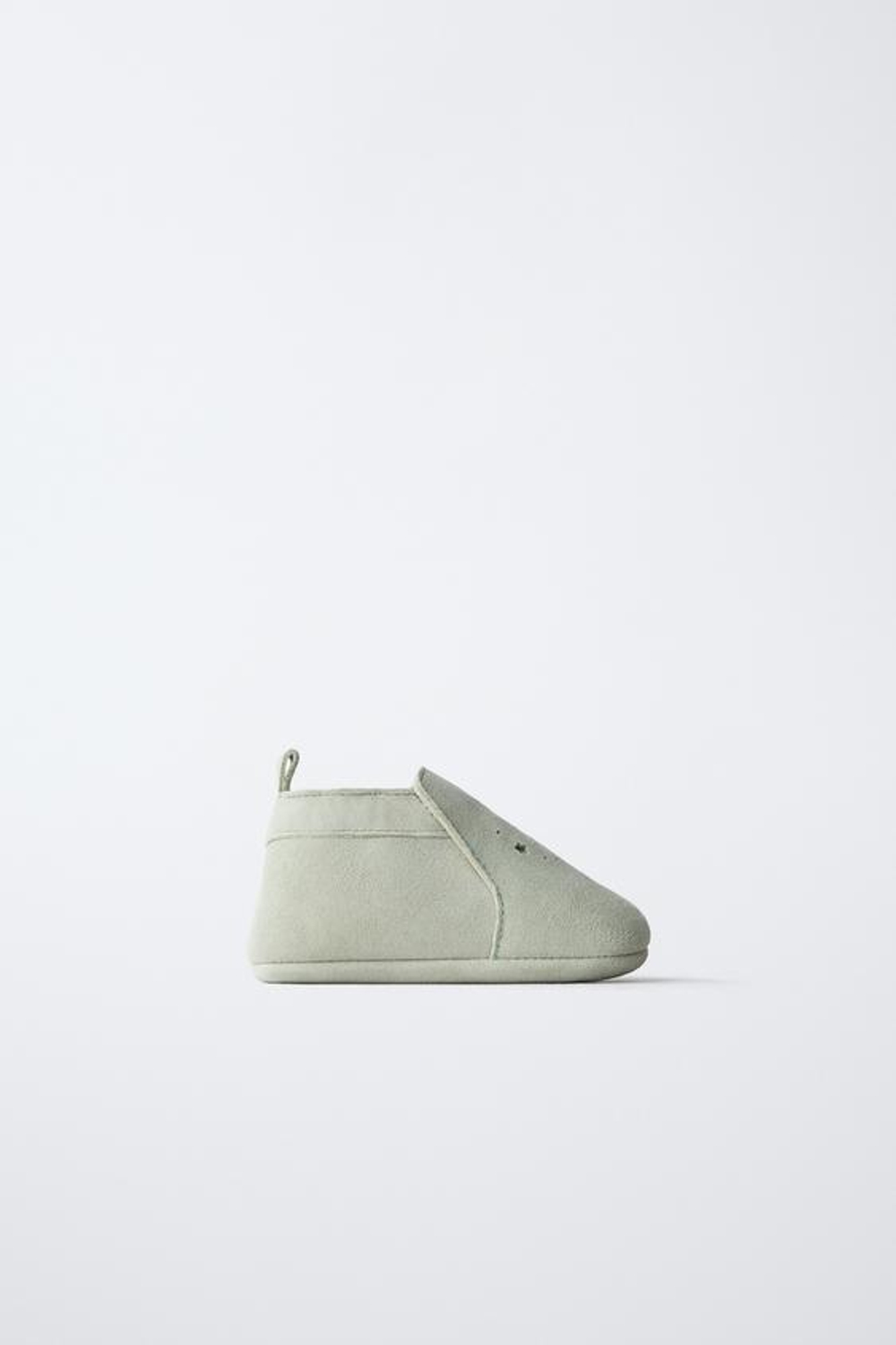 ZARA КОЖАНЫЕ ПИНЕТКИ, ГОЛУБОЙ