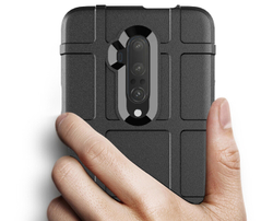Чехол для OnePlus 7T Pro цвет Black (черный), серия Armor от Caseport