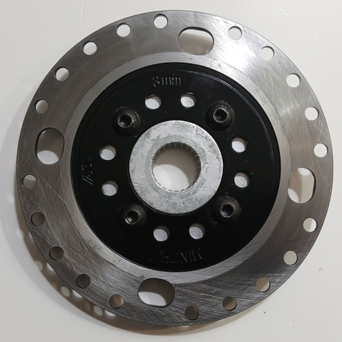 Диск тормозной с фланцем D=160мм для снегохода MotoLand SnowFox 200