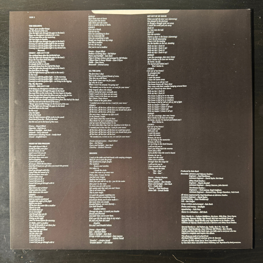 Kate Bush – The Dreaming (Англия 1982г.)