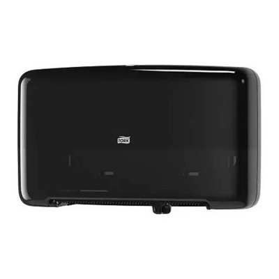 Диспенсер для туалетной бумаги в мини-рулонах двойной Tork, система T2, цвет: белый, 555500