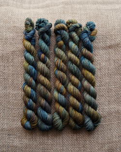 Носочная пряжа с пухом яка "Эверест" (мини)