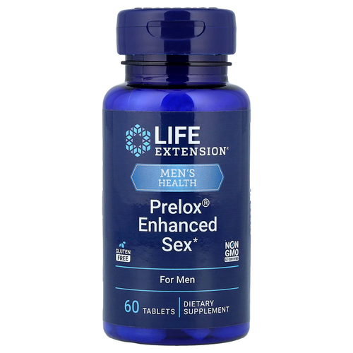 Life Extension, Prelox®, улучшенный секс для мужчин, 60 таблеток
