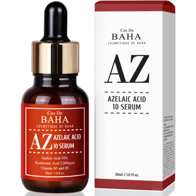 Cos De BAHA Сыворотка противовоспалительная с азелаиновой кислотой - Azelaic acid 10% serum, 30мл