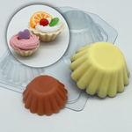 Пластиковая форма для шоколада Тарталетки волнистые