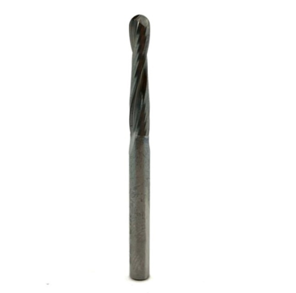 HM спиральная фреза D.4x22x50 Z=2 R2 RH positive
