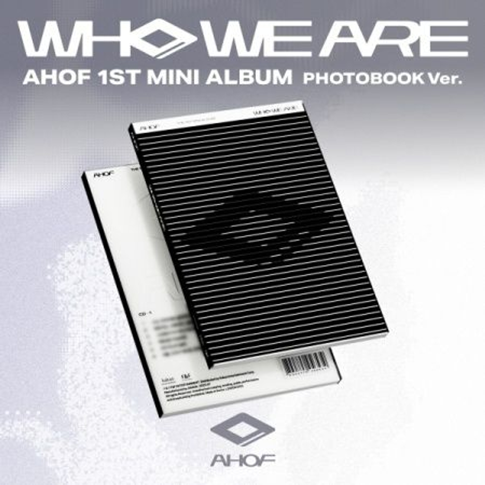 Альбом AHOF - WHO WE ARE 1st Mini Album PHOTOBOOK Version