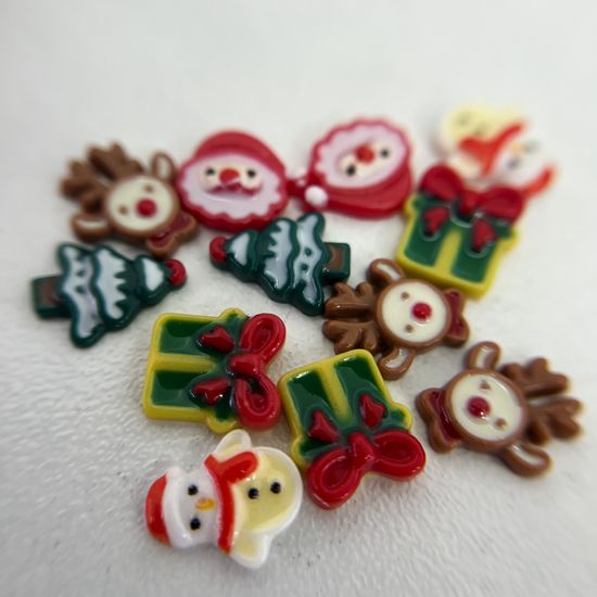 Фигурки для дизайна ногтей Fashion nail art Новый год