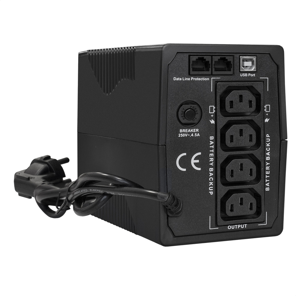 Источник бесперебойного питания  Exegate Power Smart ULB-1000.LCD.AVR.4C13.RJ.USB