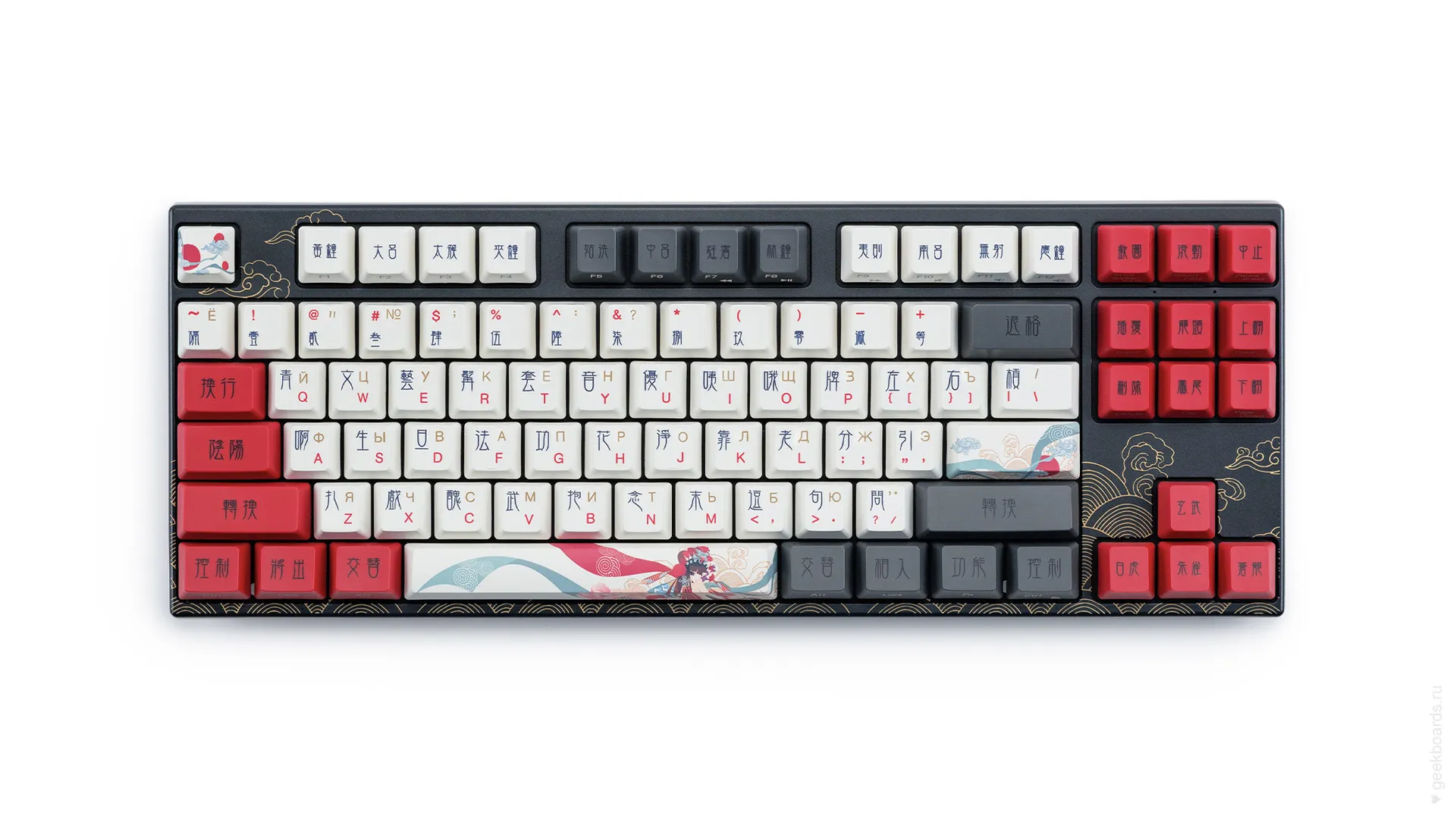 Varmilo Beijing Opera V2 87 — купить на сайте профессиональных клавиатур  Geekboards