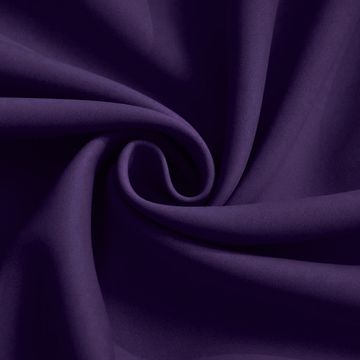 Комплект штор блэкаут (фиолетовый) и вуаль (белый)
