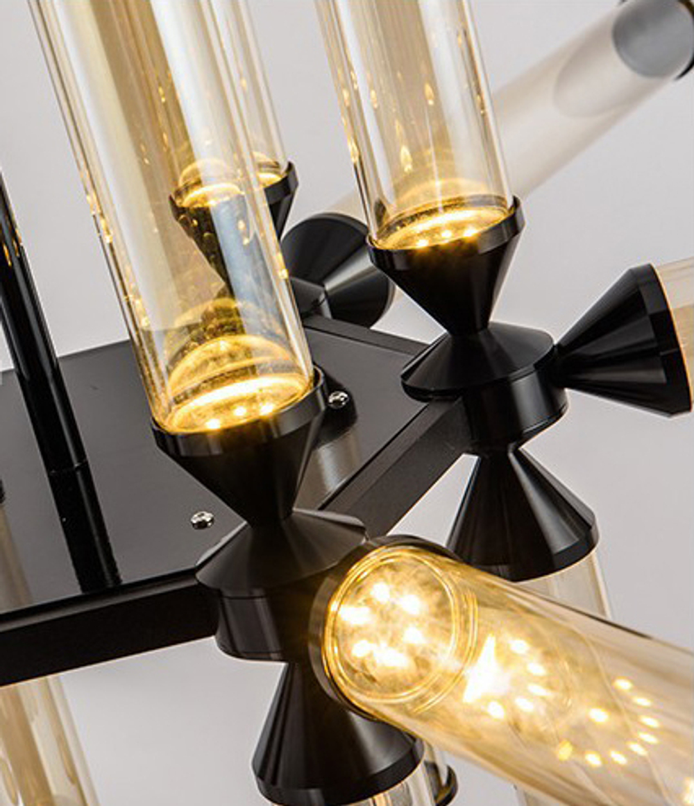 Ceiling design lamp  Castle 09 - 01 by Roll & Hill (Smoky)