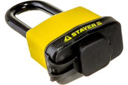 Навесной всепогодный замок 60 мм STAYER MASTER 37141-50