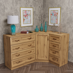 Угловой комод №46