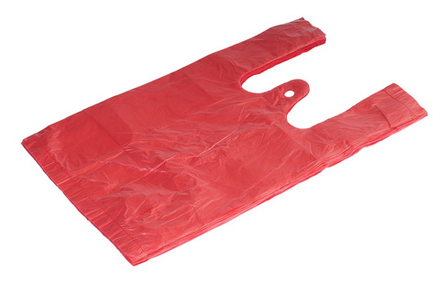 Пакет-майка 16+12х30см 6мкм микс 4 цвета 100шт/уп цена за уп