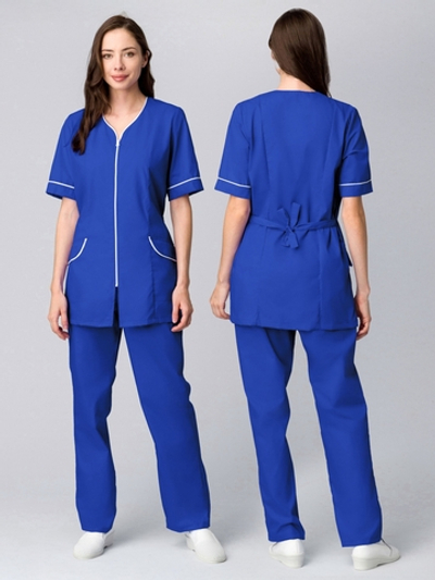 Костюм женский Вера (тк.ТиСи), васильковый