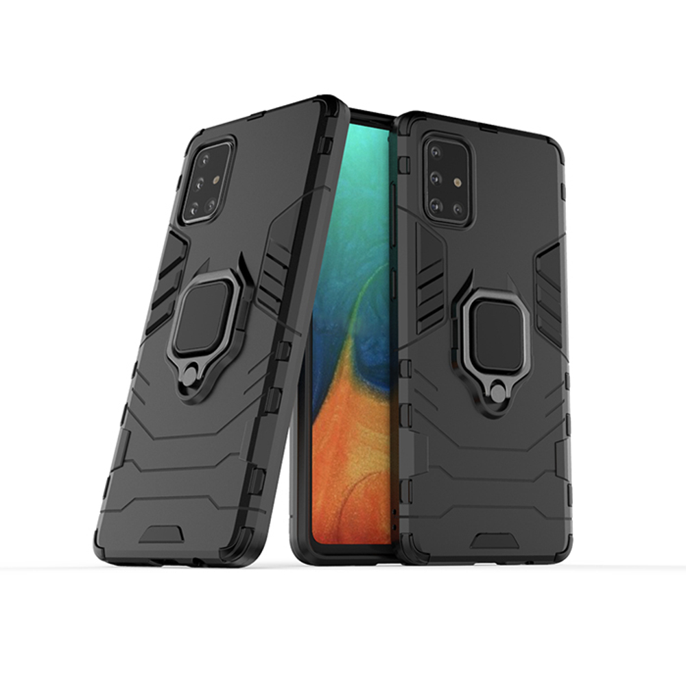 Противоударный чехол с кольцом Panther Case для Samsung Galaxy A71