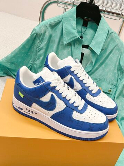 Louis Vuitton and Nike Air Force