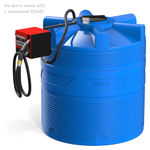 Мини АЗС Cube V 2000 комплектация: топливозаправочная колонка Cube 56/33, бак 2000л, крепеж и соединия Полимер-Групп PIUSI 2000 л. вертикальная (1929x1380x1550см;) - арт.559157