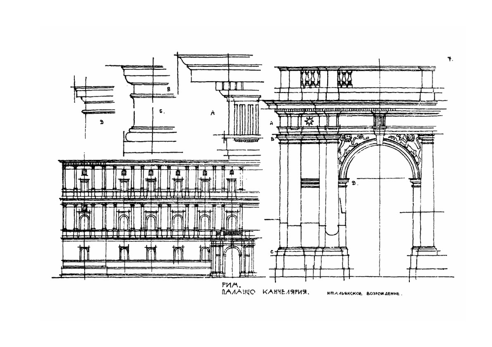 Архитектурные мотивы | Г.А. Косяков