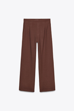 Брюки wide leg из крепа