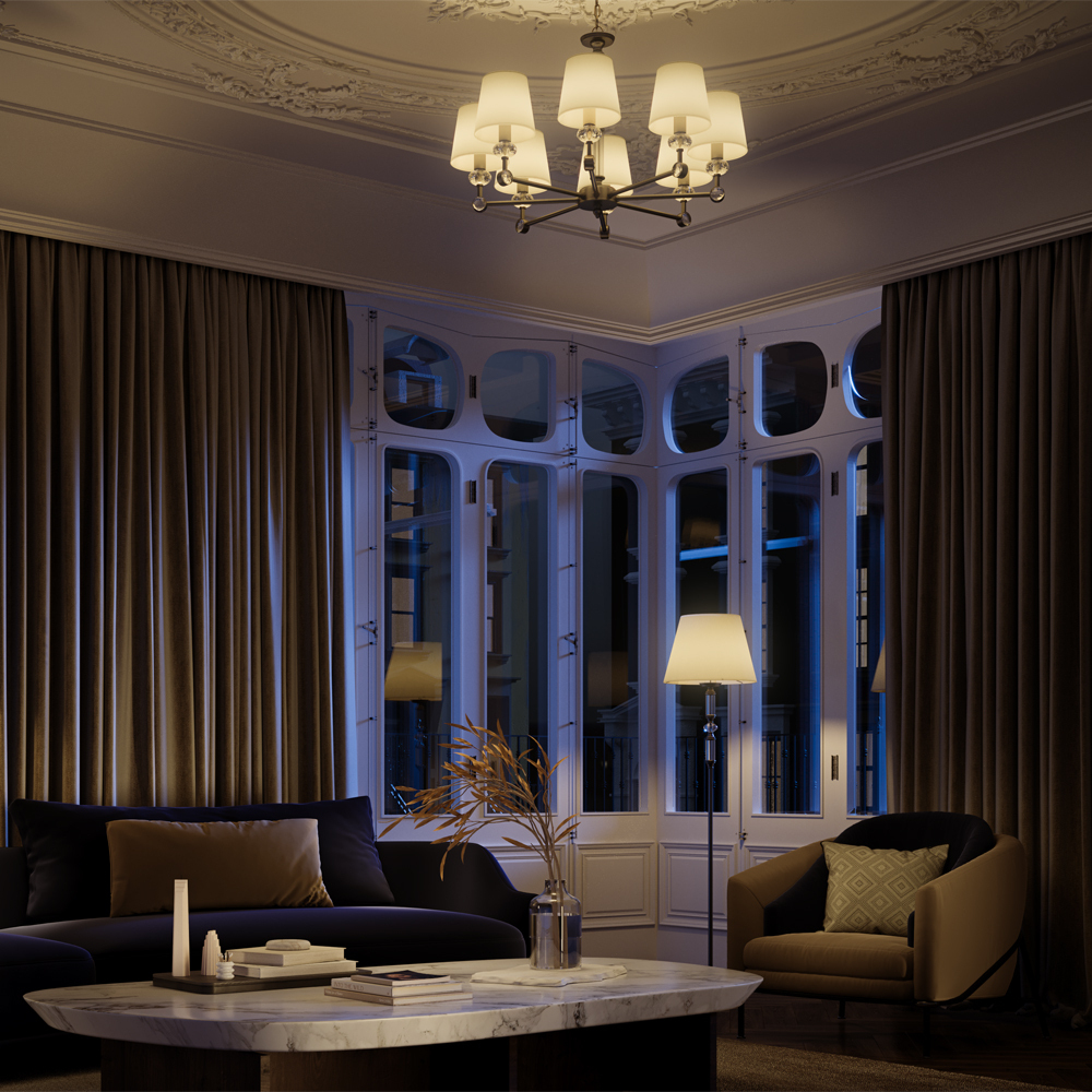 Торшер Maytoni Riverside MOD018FL-01CH