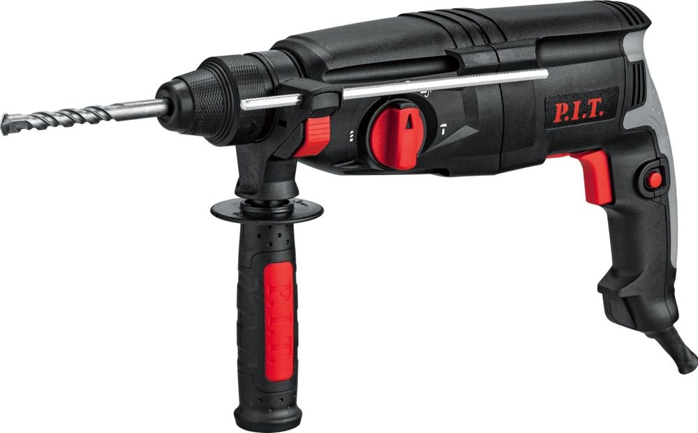 Перфоратор SDS-Plus электрич. P.I.T. PBH26H-С6 (горизонт, 1000Вт, 3,2Дж, 3реж, D26мм)