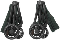 Коляска детская Maxi-Cosi Oxford Plus 3 в 1 с автокреслом CabrioFix Select grey 1978403110 Twillic Green/Зеленый