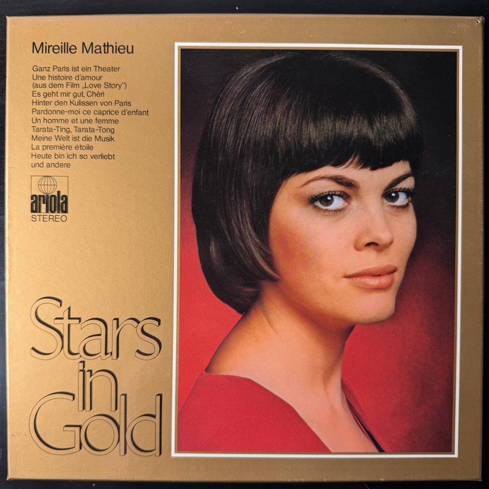 Mireille Mathieu ‎– Stars In Gold 2LP (Германия 1971г.)