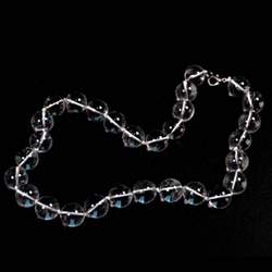 Бусы "Келли шар" горный хрусталь асс.