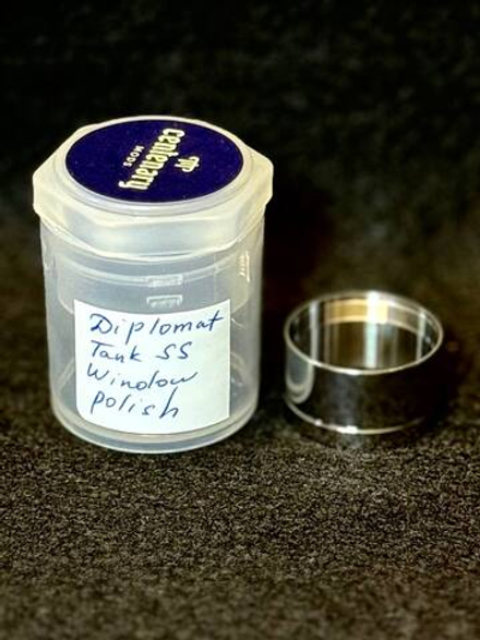 Diplomat Tank SS Window Polished (For Stock combo tank)