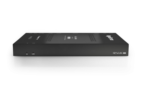 Wyrestorm NHD-400-TX - передатчик HDR 4K UHD видео по IP с возможностью формирования видеостены, поддержка многоканального аудио, ультра низкая задержка.