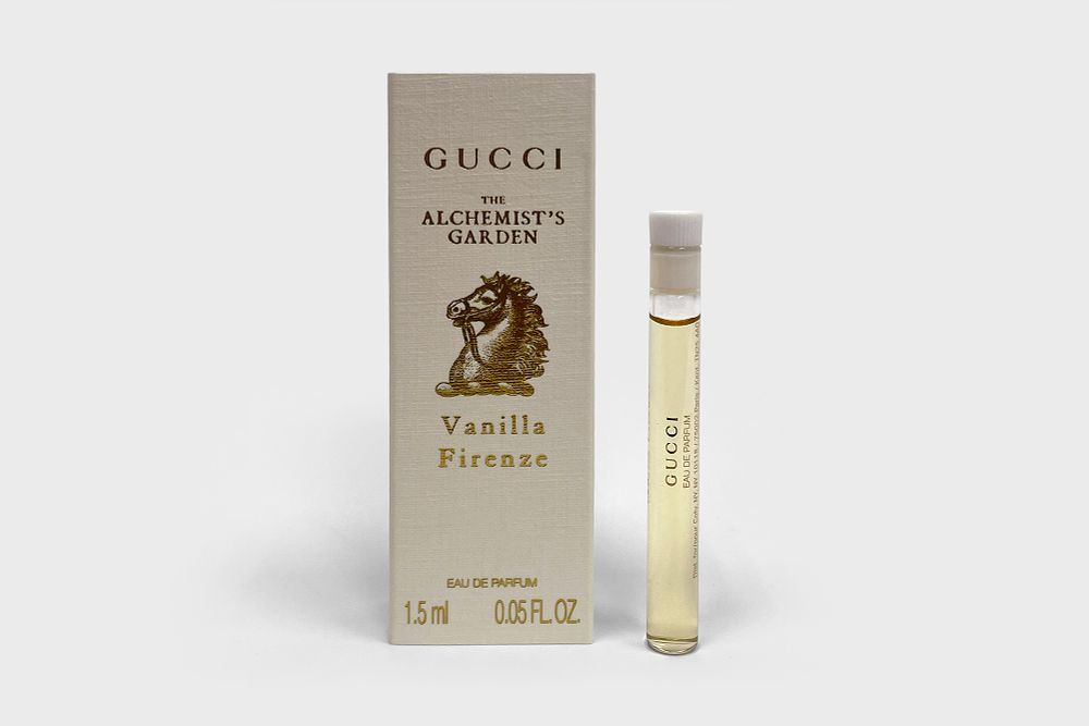 Пробник парфюмерной воды Vanilla Firenze от Gucci из коллекции The Alchemist's Garden