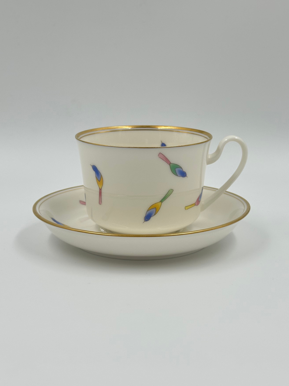 Чайная пара с птицами Koransha