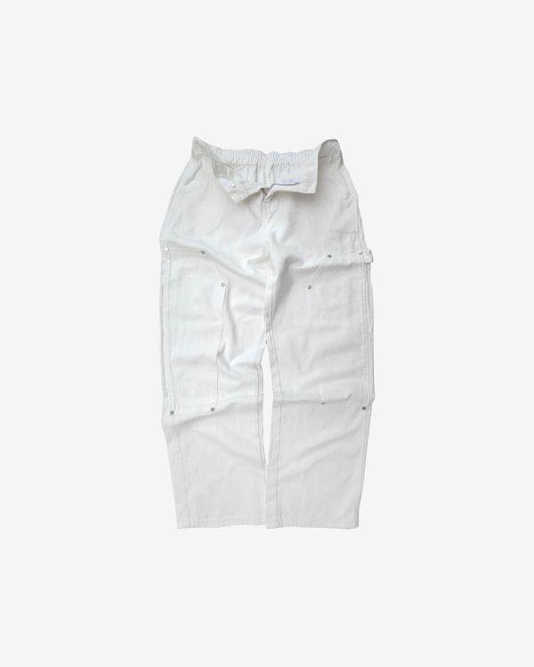 Джинсы Плотные Двойные белые - фото 1