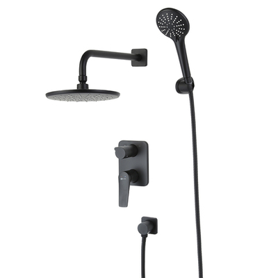 душевая система LEMARK Bronx "Тропический дождь", встраиваемая, черный LM3729BL