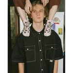 Рубашка БИЧ Джинсовая с Коротким Рукавом Черная