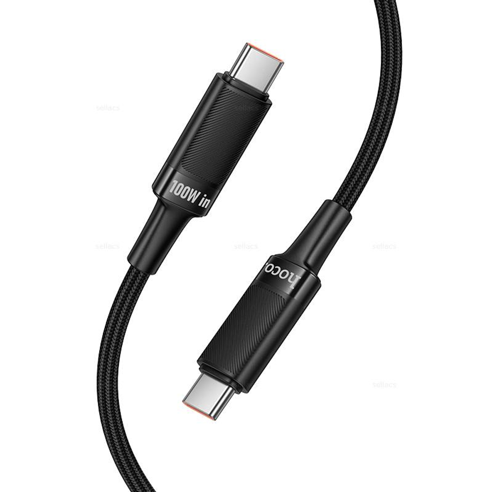 Hoco U153 Extreme100W многопротокольный зарядный кабель Type-C на Type-C