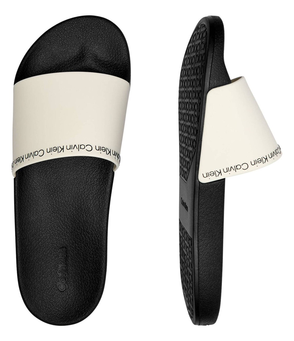 Шлепанцы POOL SLIDE RUBBER Calvin Klein - белый(HM0HM00981)