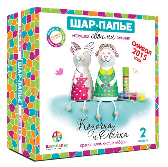 Игрушки своими руками -Козочка и Овечка